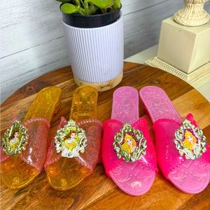 Disney Toddler Dress Up Princess Shoes Bundle